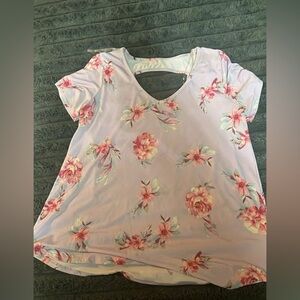 Floral Pink Women's Top